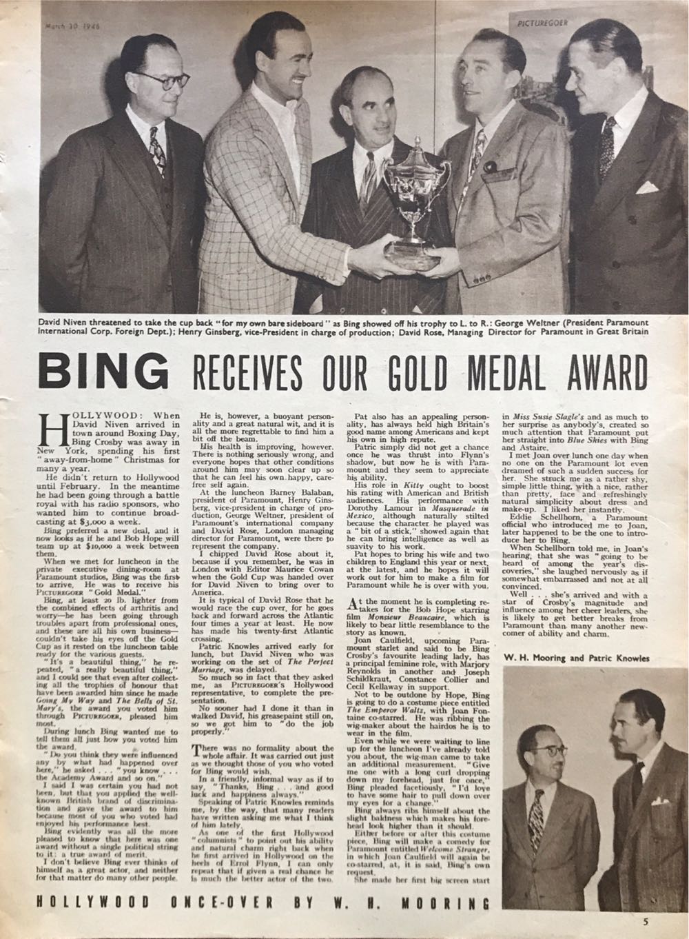 Picturegoer  (March) magazine collectible - Main Image 4