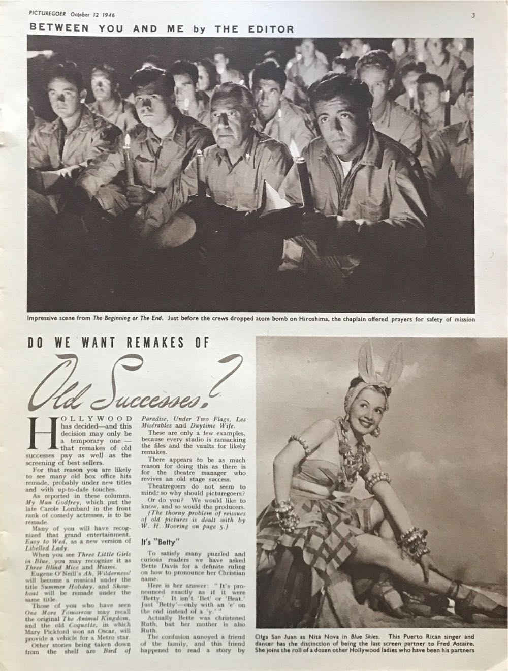 Picturegoer  (October) magazine collectible - Main Image 2