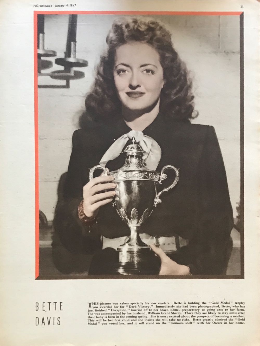 Picturegoer  (January) magazine collectible - Main Image 3