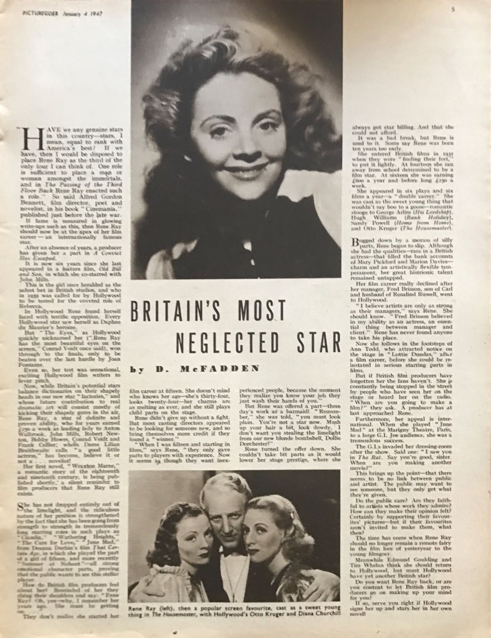 Picturegoer  (January) magazine collectible - Main Image 4