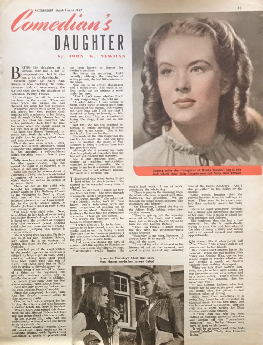 Picturegoer  (March) magazine collectible - Main Image 3