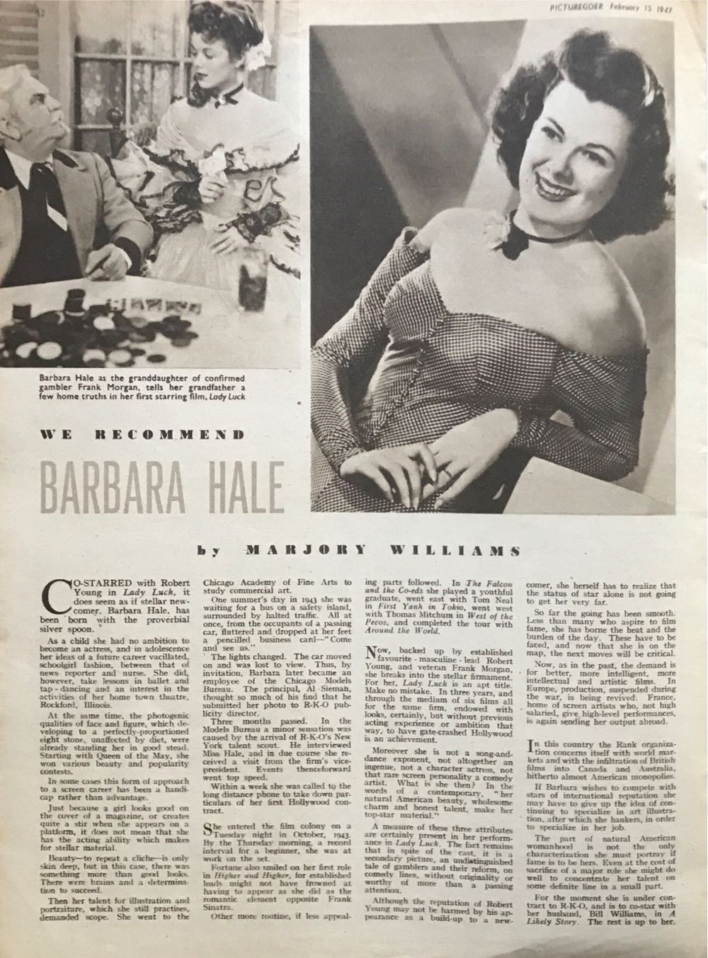 Picturegoer  (February) magazine collectible - Main Image 3