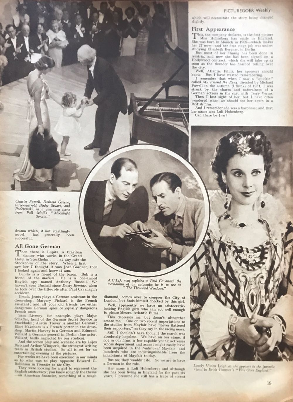 Picturegoer  (September) magazine collectible - Main Image 3