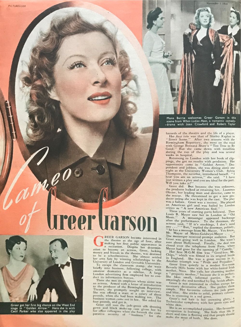 Picturegoer  (November) magazine collectible - Main Image 2