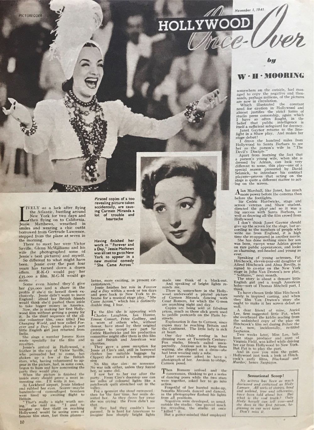 Picturegoer  (November) magazine collectible - Main Image 4