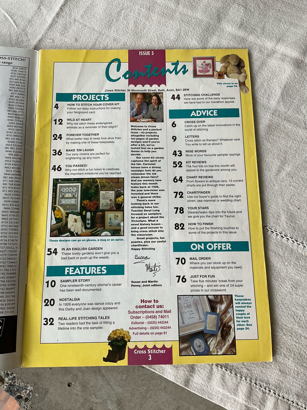 Cross Stitcher  (May) magazine collectible [Barcode 977096681100205] - Main Image 2