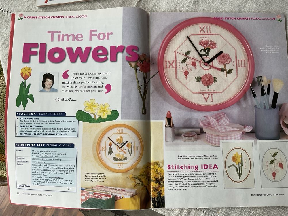 World Of Cross Stitching  (February) magazine collectible [Barcode 9771460197012] - Main Image 3