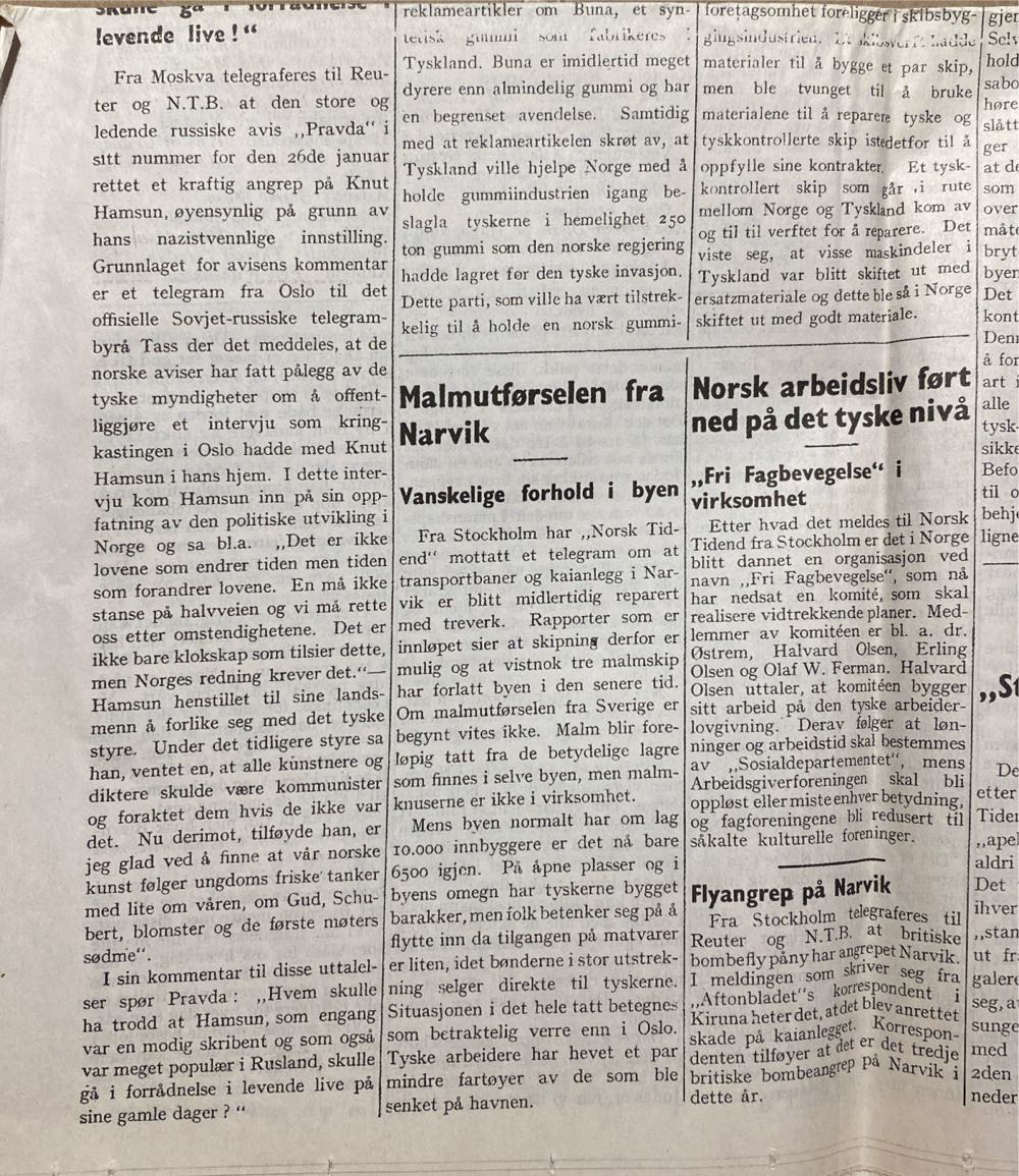 Norsk Tidend (H)  (January) magazine collectible - Main Image 3