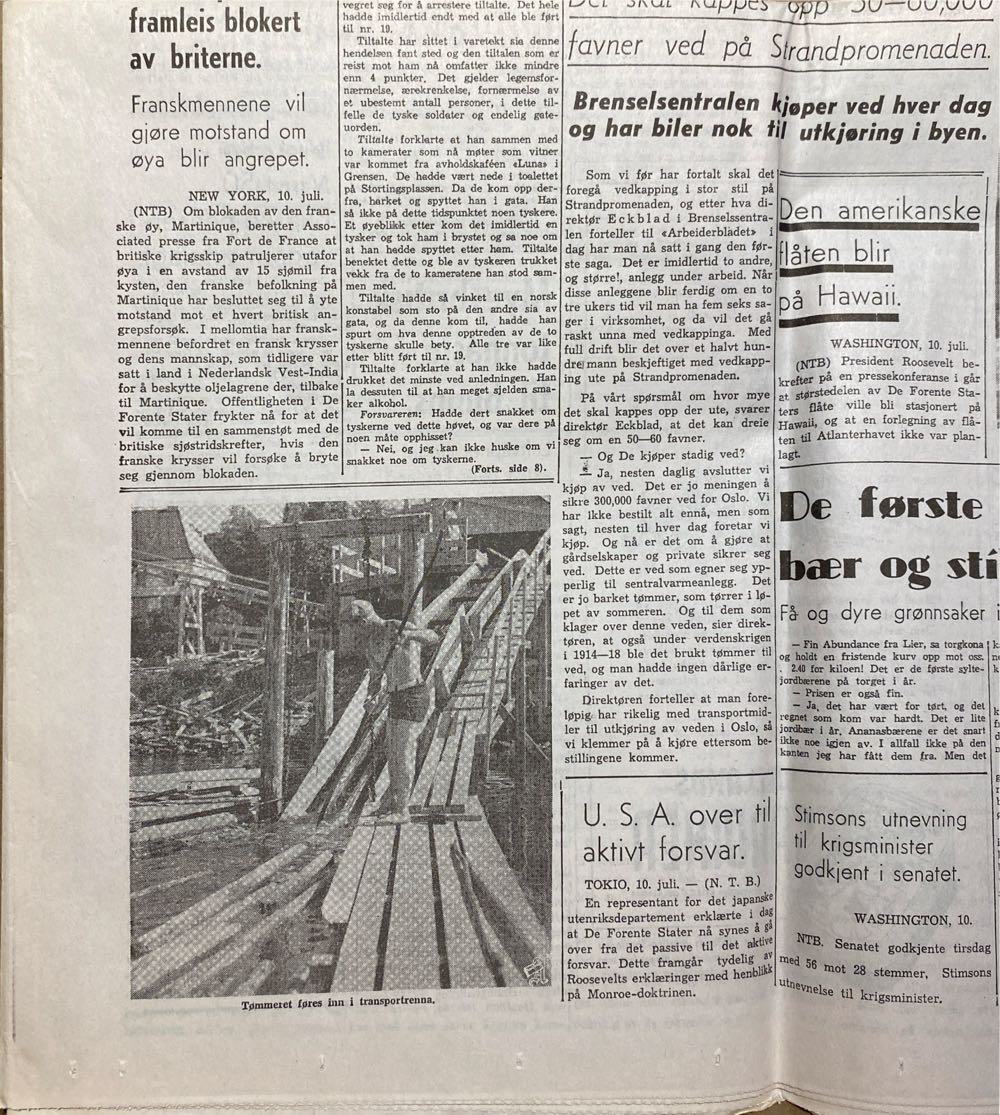 Arbeiderbladet (H)  (July) magazine collectible - Main Image 3