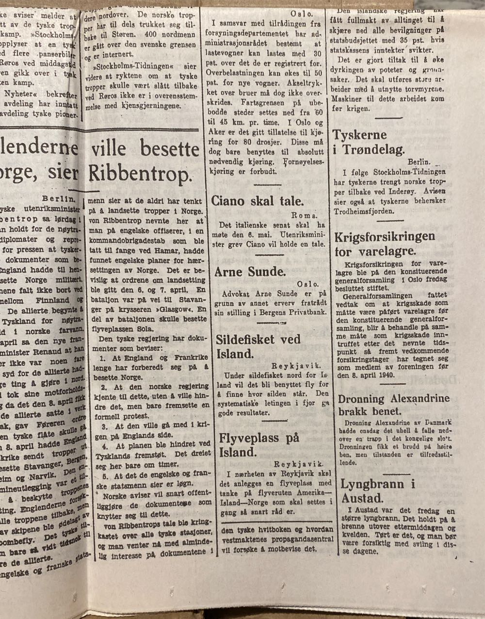 Fædrelandsvennen (H)  (April) magazine collectible - Main Image 4