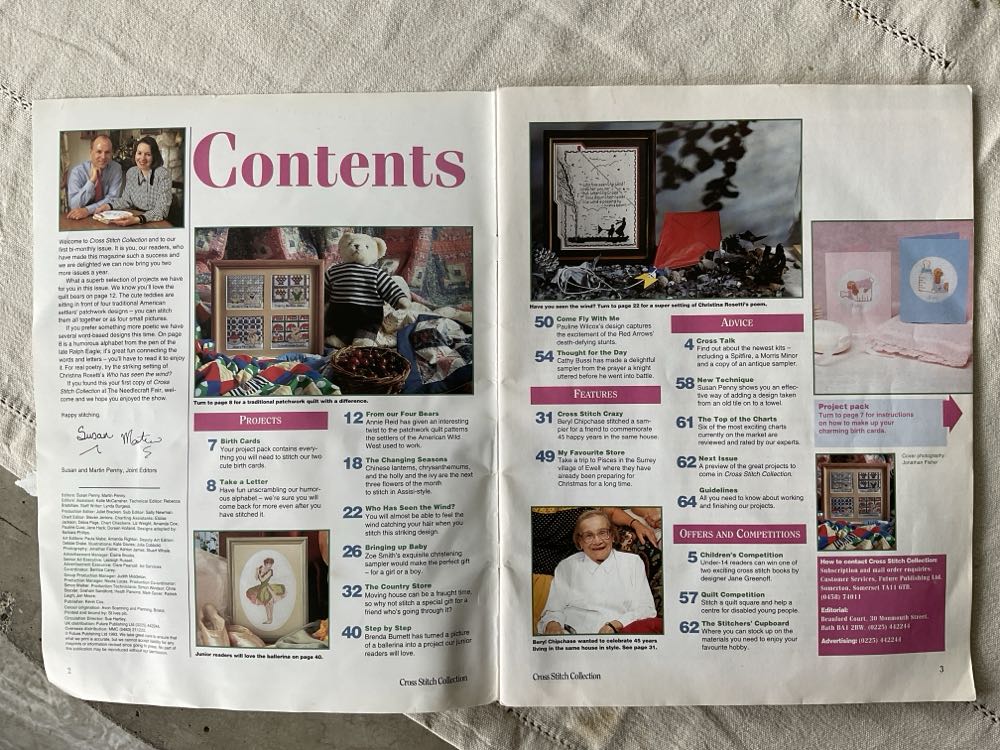 Cross Stitch Collection  magazine collectible [Barcode 977096586000110] - Main Image 2
