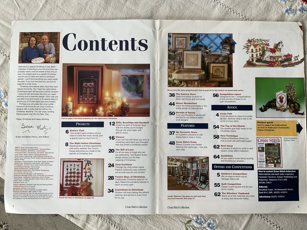 Cross Stitch Collection  magazine collectible [Barcode 977096586000112] - Main Image 2