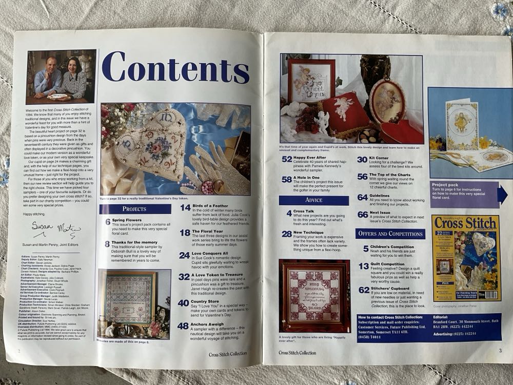 Cross Stitch Collection  magazine collectible [Barcode 9770965860001] - Main Image 2