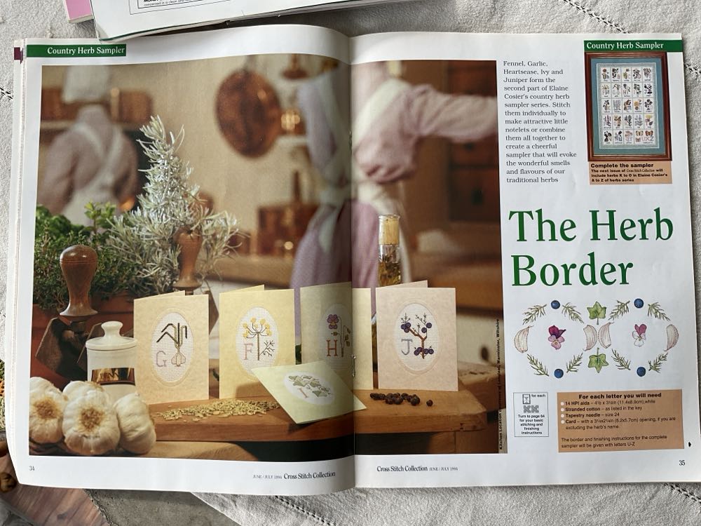 Cross Stitch Collection  (July) magazine collectible [Barcode 977096586000106] - Main Image 3