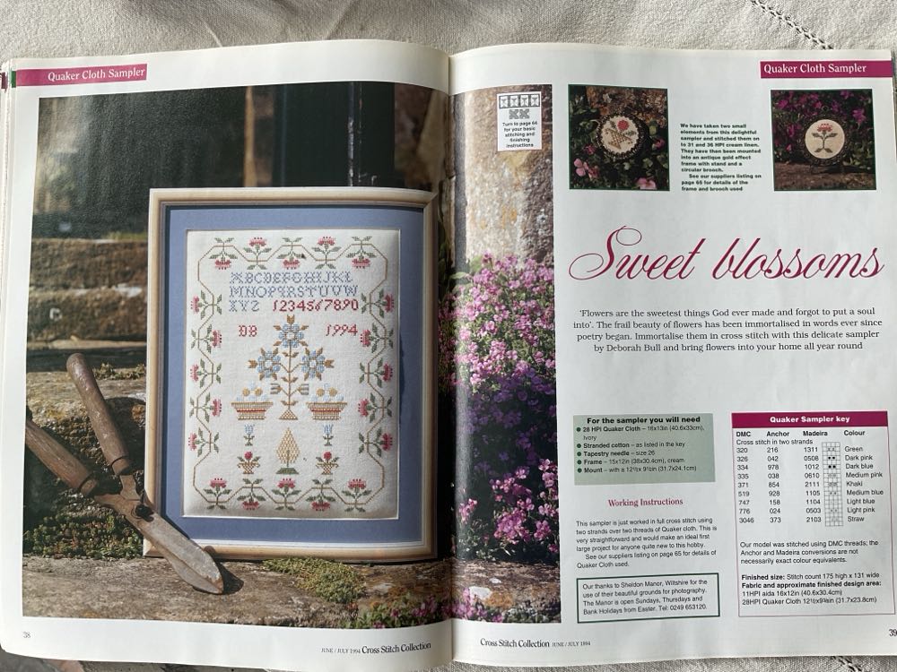 Cross Stitch Collection  (July) magazine collectible [Barcode 977096586000106] - Main Image 4