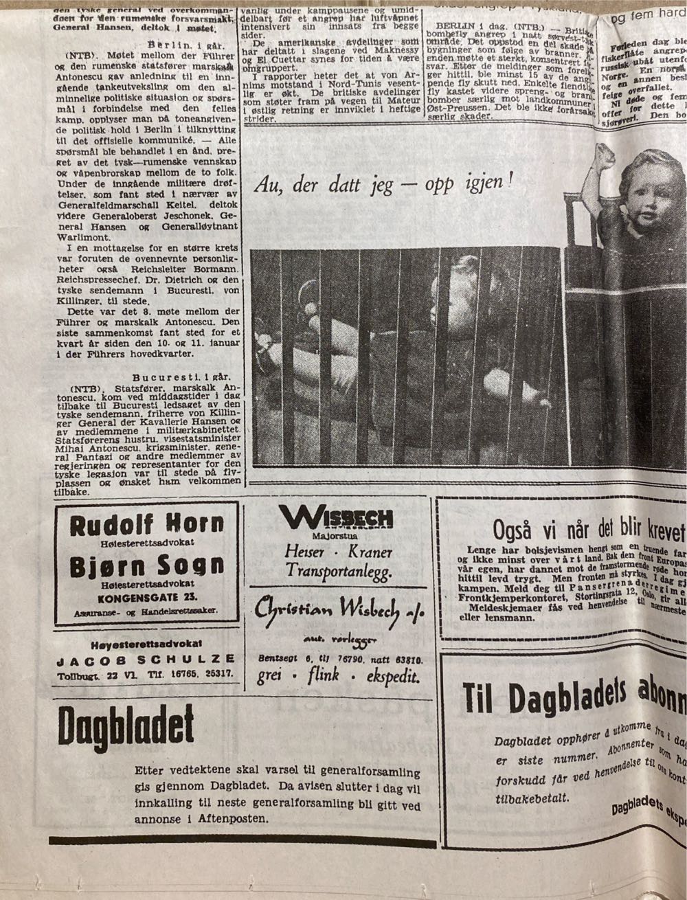 Dagbladet (H)  (April) magazine collectible - Main Image 3