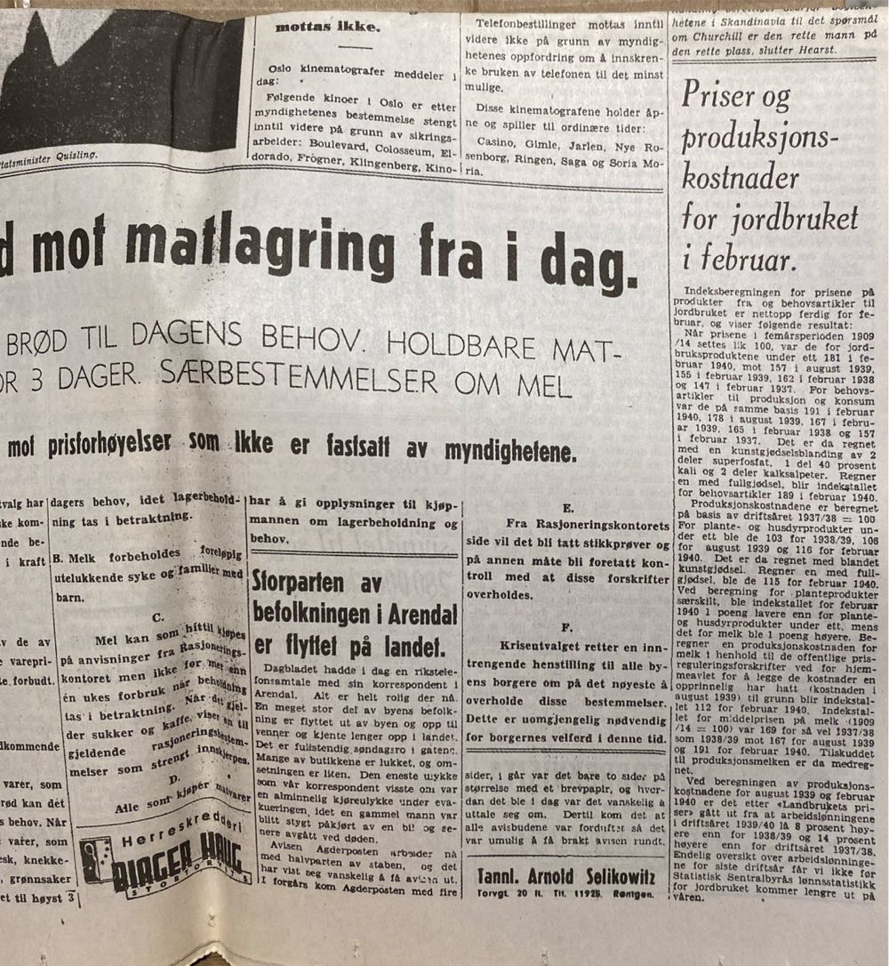 Dagbladet (H)  (April) magazine collectible - Main Image 4