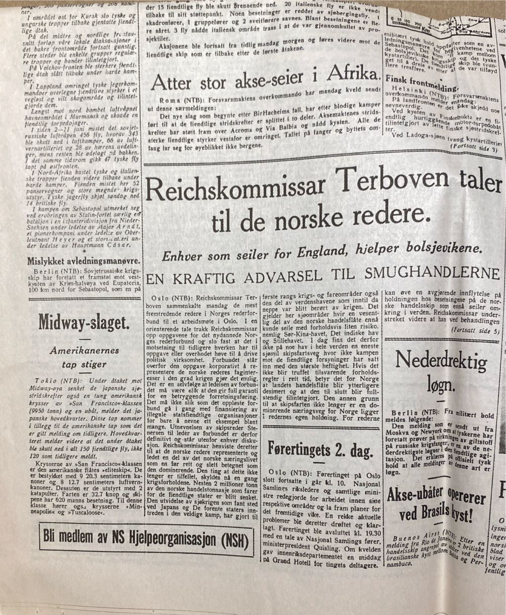 Stavanger Aftenblad (H)  (June) magazine collectible - Main Image 3