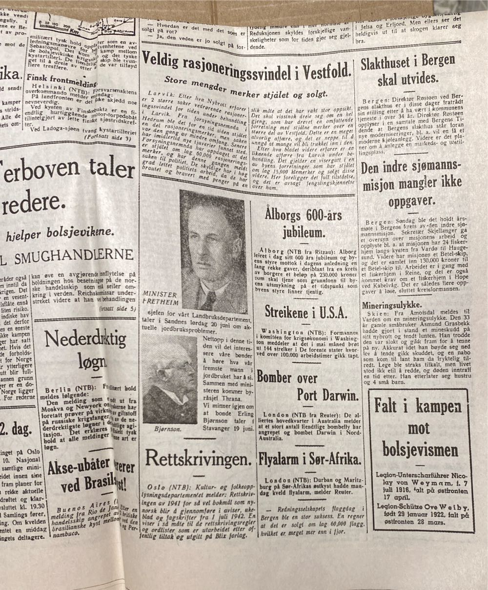 Stavanger Aftenblad (H)  (June) magazine collectible - Main Image 4