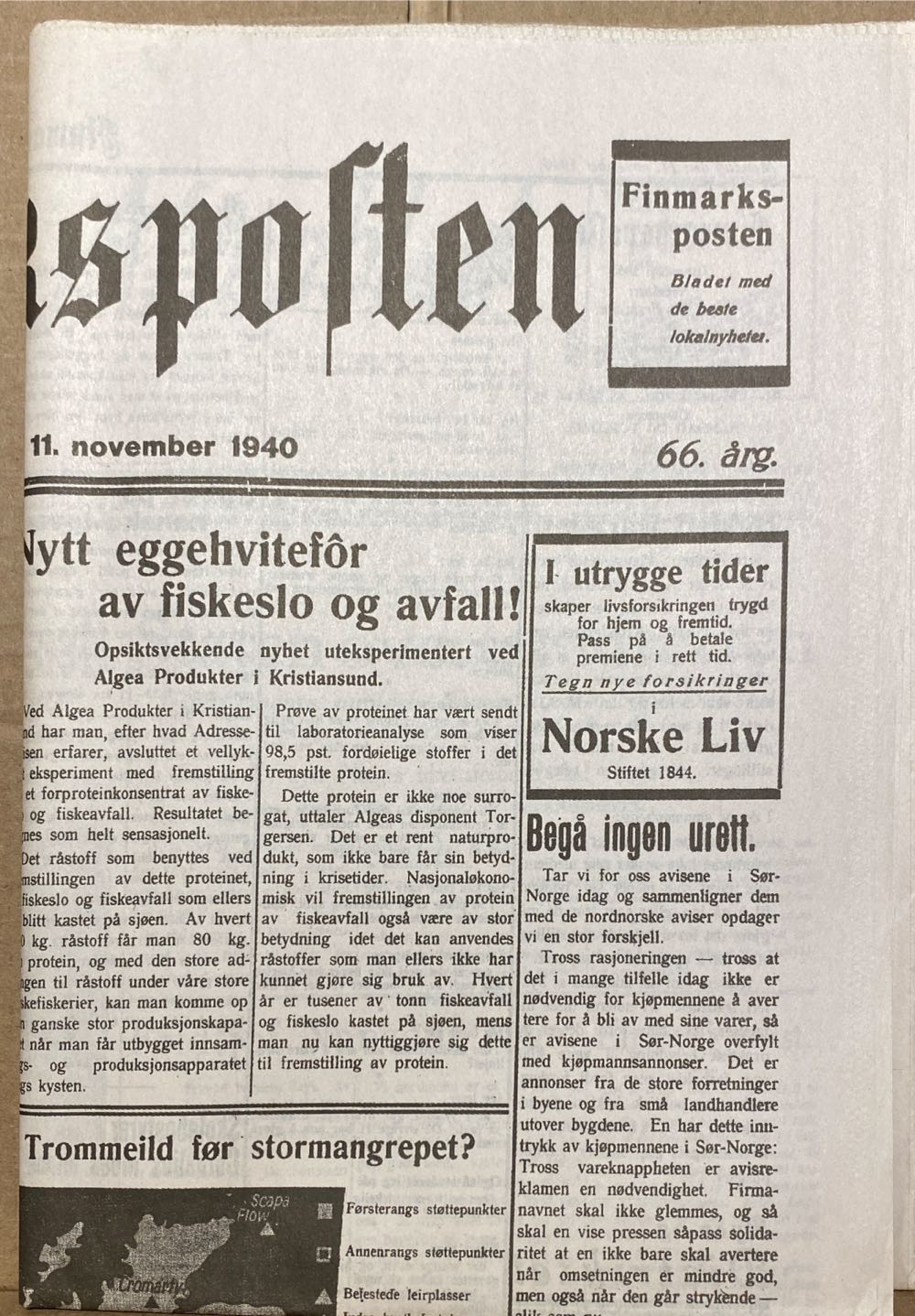 Finmarksposten (H)  (November) magazine collectible - Main Image 2