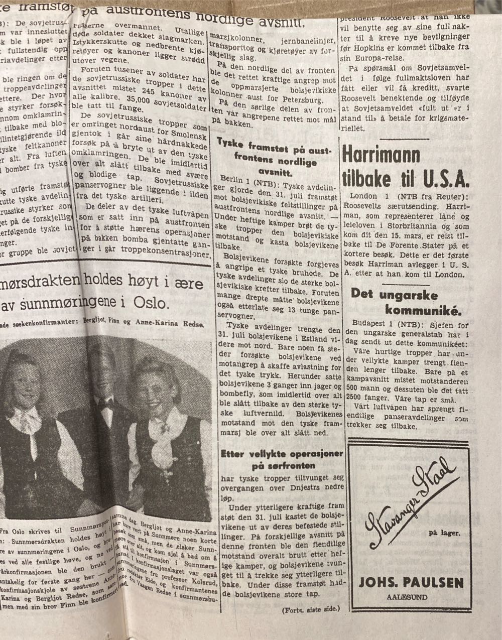 Sunnmørsposten (H)  (August) magazine collectible - Main Image 4