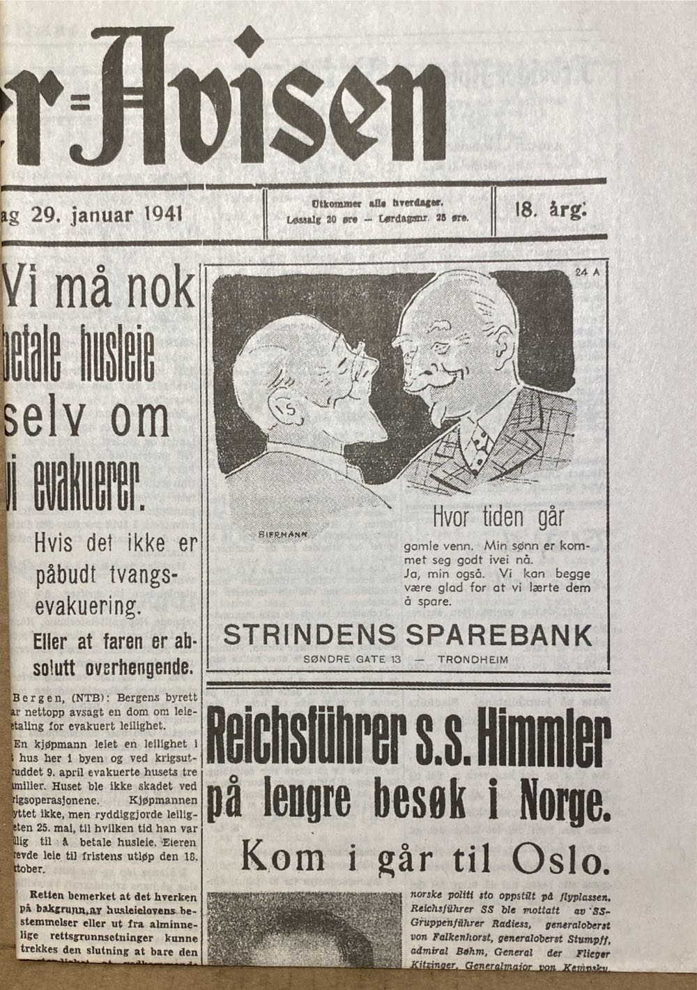 Arbeider-Avisen (H)  (January) magazine collectible - Main Image 2