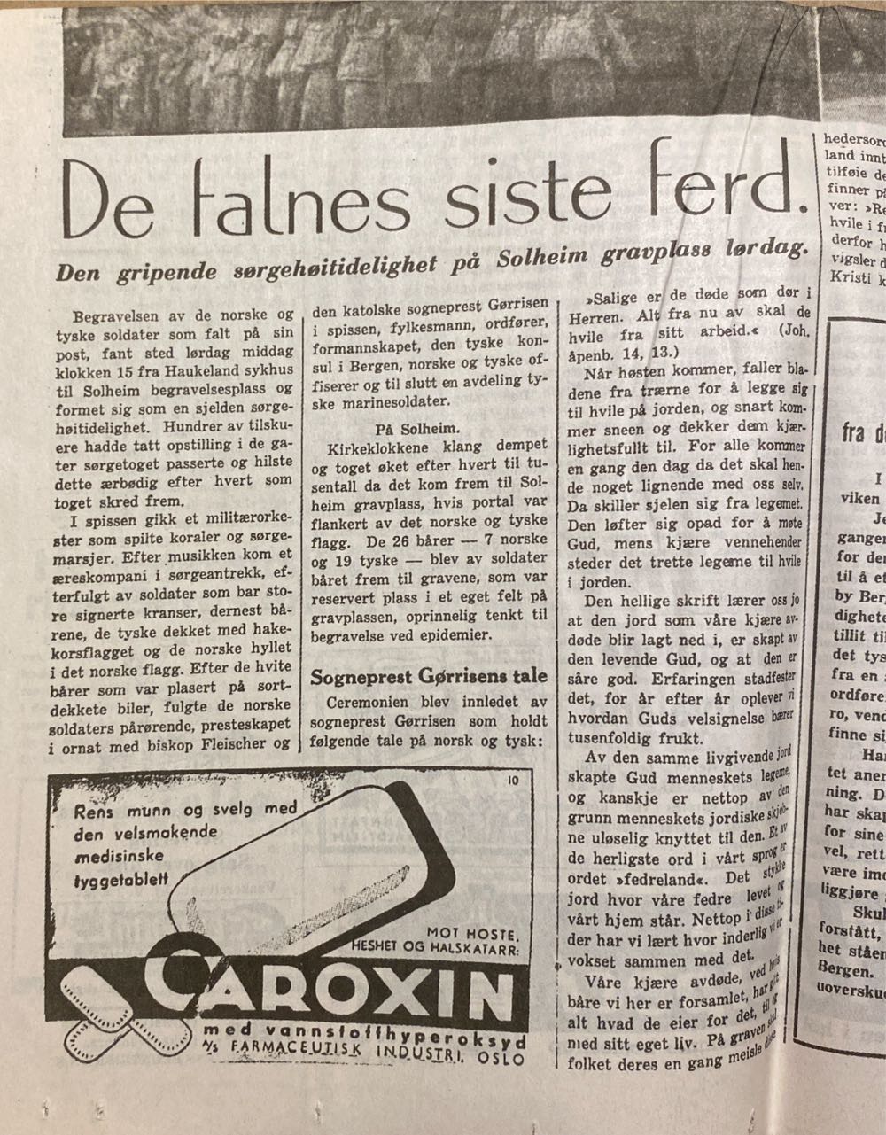 Bergens Tidende (H)  (April) magazine collectible - Main Image 3