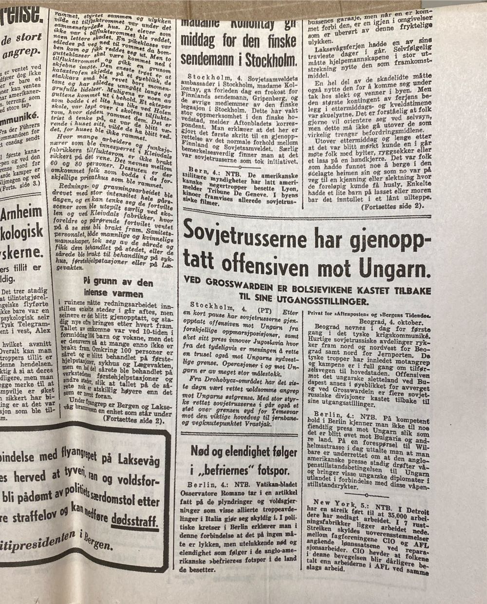 Bergens Tidende (H)  (October) magazine collectible - Main Image 4