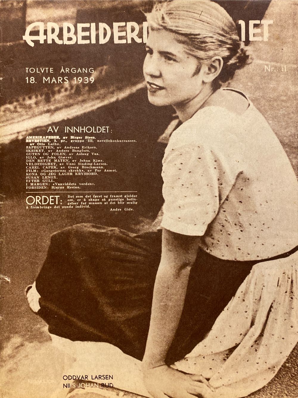 Arbeidermagasinet (H) (March) magazine collectible - Main Image 1