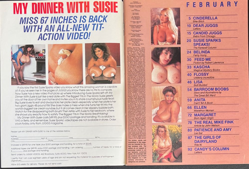 Juggs  (February) magazine collectible - Main Image 2