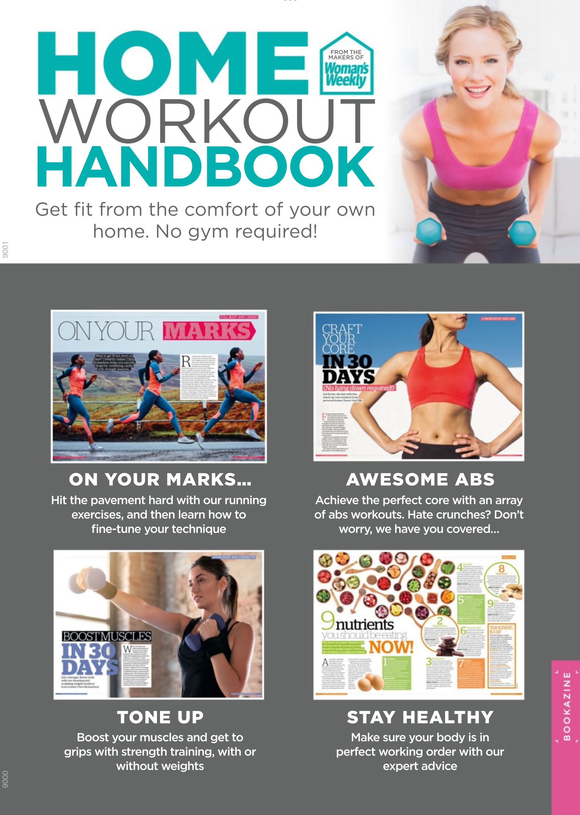 Home Workout Handbook  2023 September  (September) magazine collectible - Main Image 2