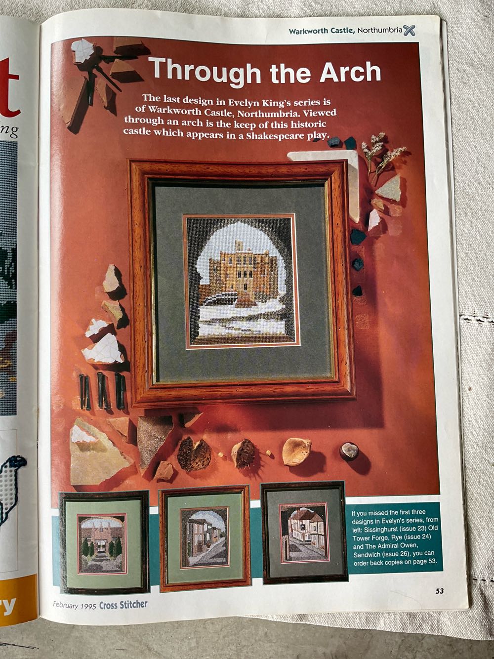 Cross Stitcher  (February) magazine collectible [Barcode 977096681101902] - Main Image 4