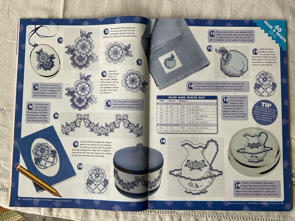 World Of Cross Stitching  (October) magazine collectible [Barcode 9771460197012] - Main Image 4
