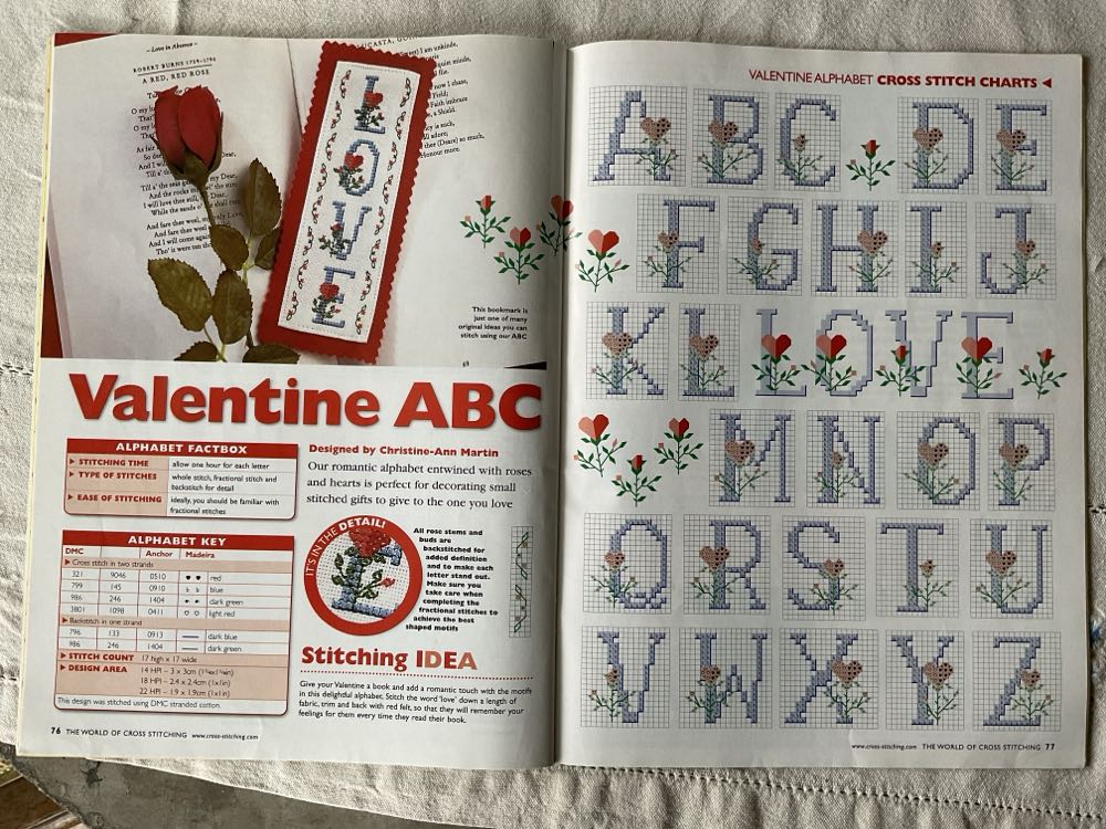 World Of Cross Stitching  (February) magazine collectible [Barcode 977146019701242] - Main Image 3