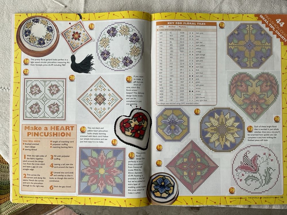 World Of Cross Stitching  (February) magazine collectible [Barcode 977146019701242] - Main Image 4