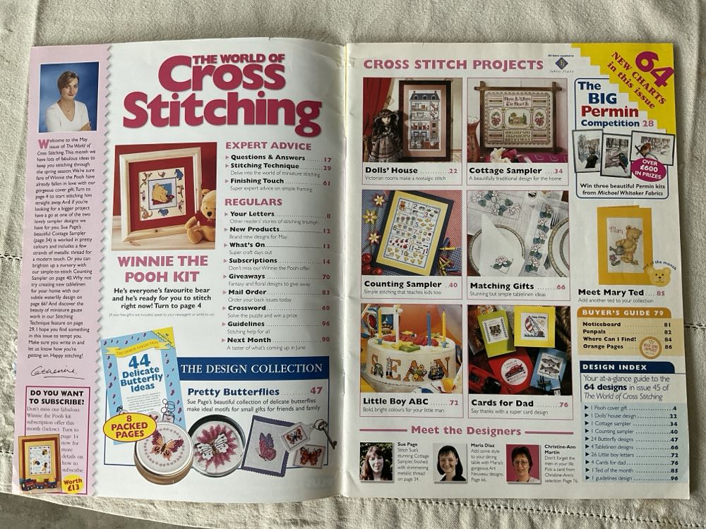 World Of Cross Stitching  (May) magazine collectible [Barcode 9771460197012] - Main Image 2