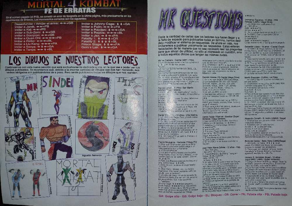 Mortal Kombat Revista Oficial Año 2 #16  magazine collectible - Main Image 2