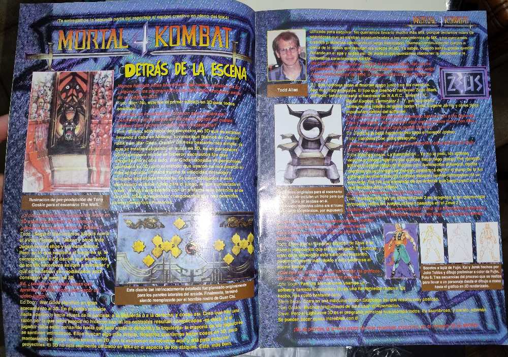 Mortal Kombat Revista Oficial Año 2 #19  magazine collectible - Main Image 3