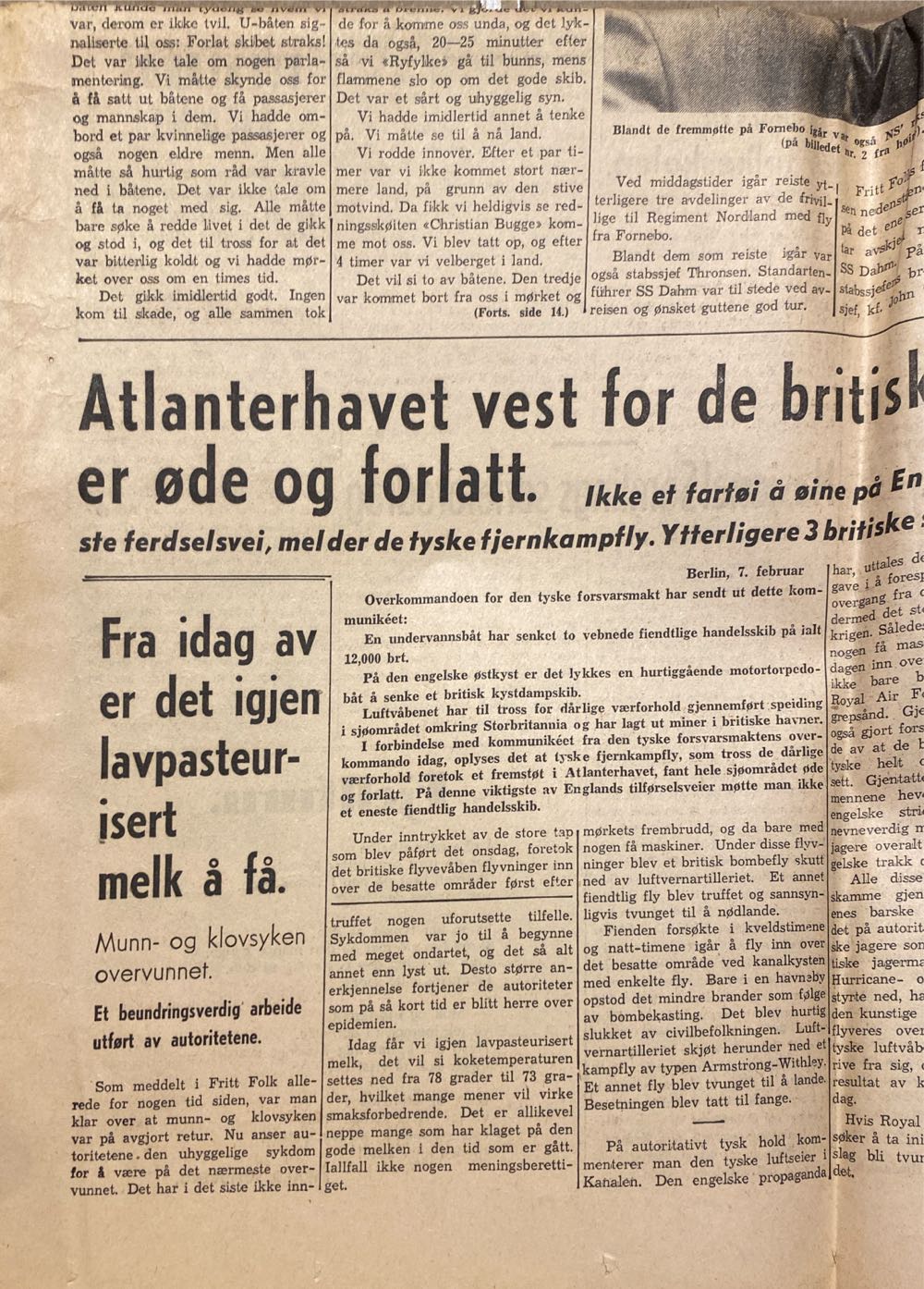 Fritt Folk (H)  (February) magazine collectible - Main Image 3