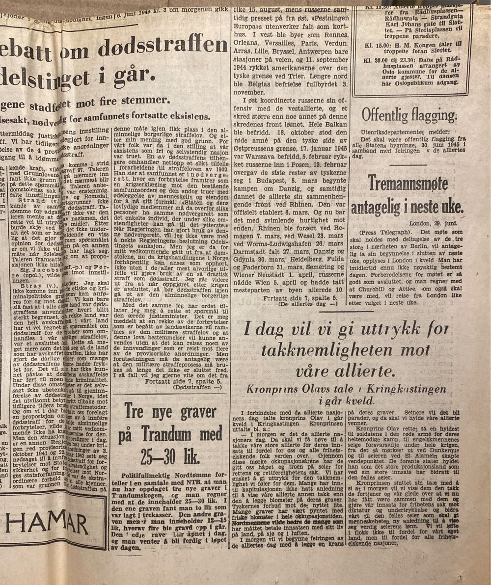 Aftenposten (H)  (June) magazine collectible - Main Image 4