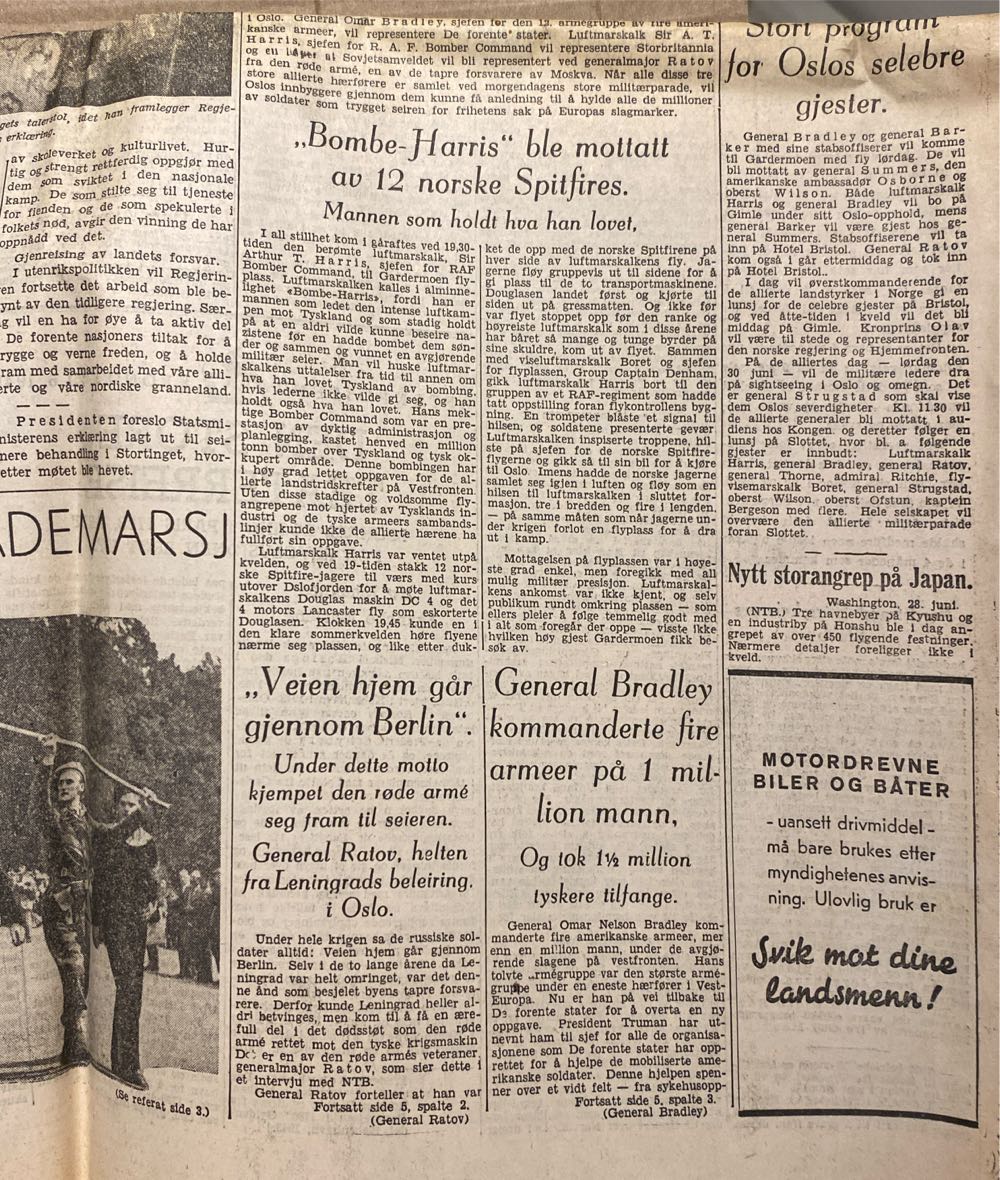 Aftenposten (H)  (June) magazine collectible - Main Image 4