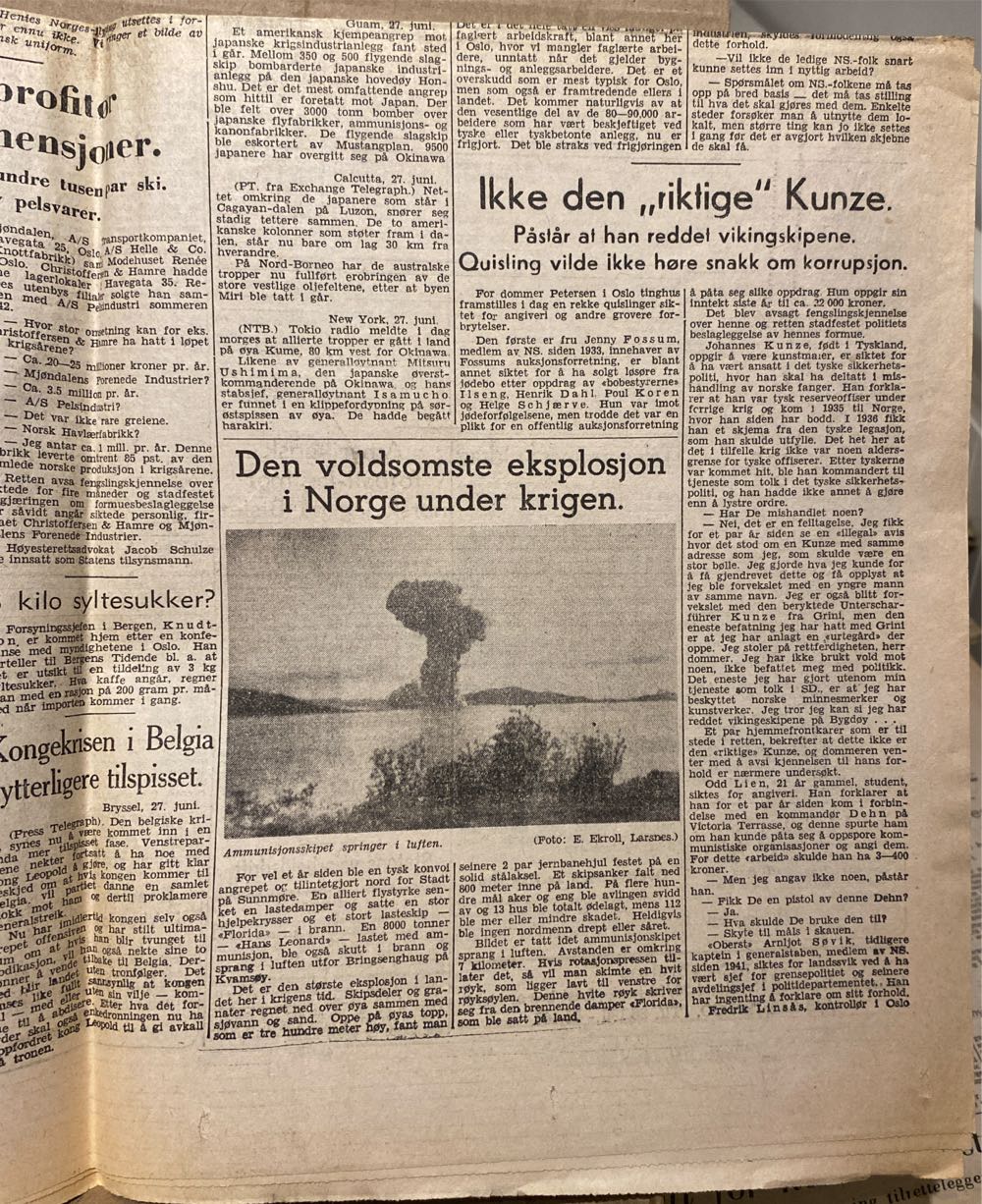 Aftenposten (H)  (June) magazine collectible - Main Image 4