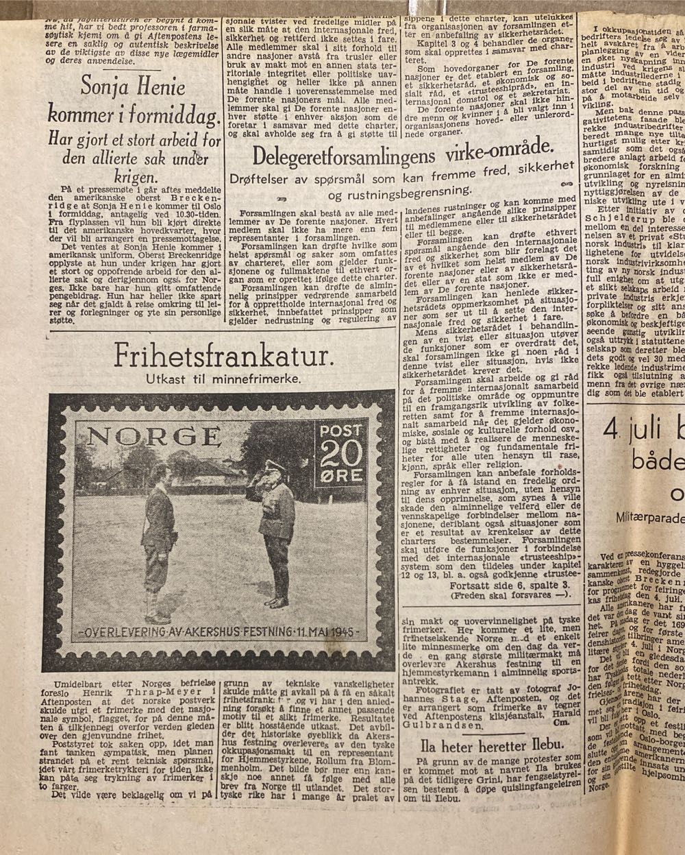 Aftenposten (H)  (June) magazine collectible - Main Image 3