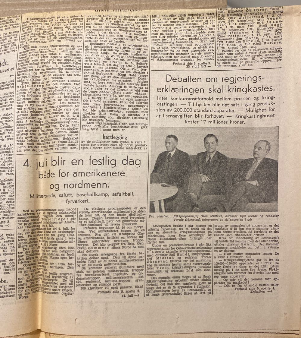 Aftenposten (H)  (June) magazine collectible - Main Image 4