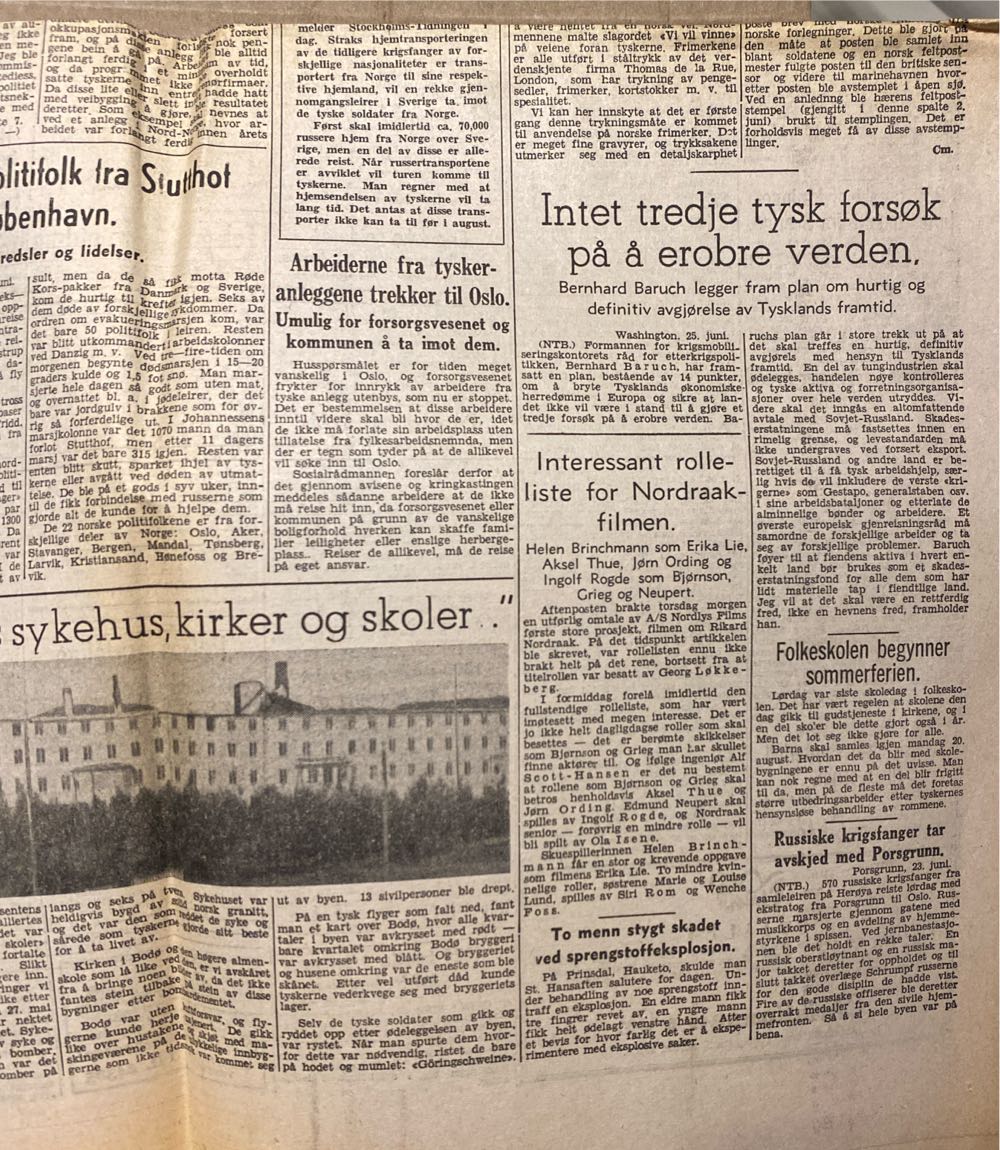 Aftenposten (H)  (June) magazine collectible - Main Image 4