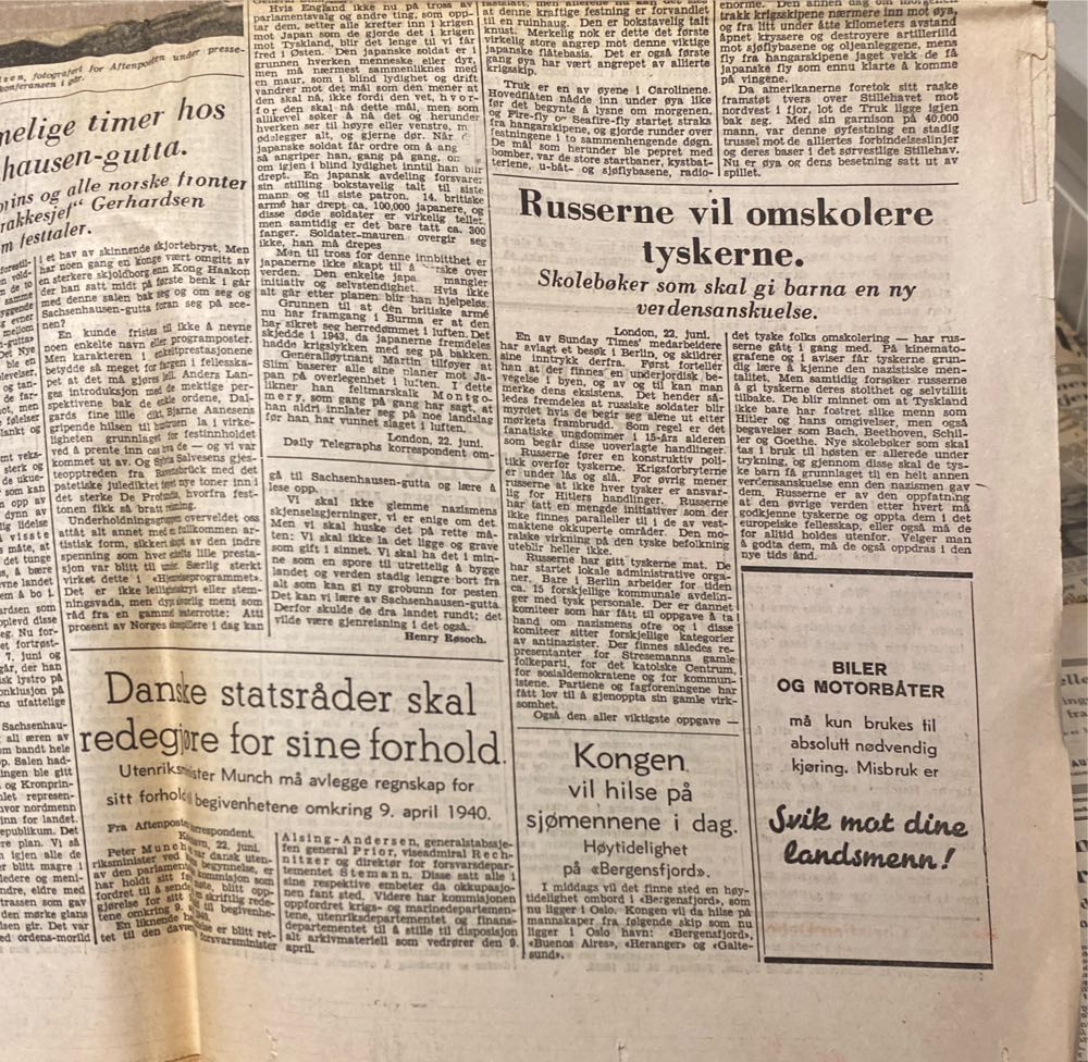 Aftenposten (H)  (June) magazine collectible - Main Image 4