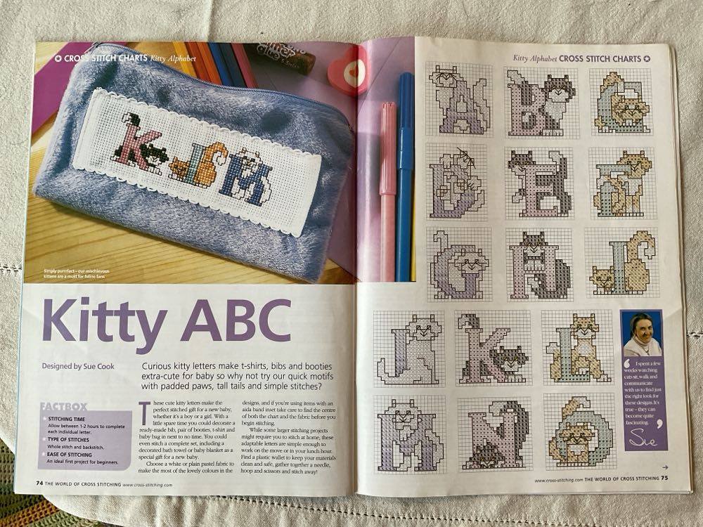 World Of Cross Stitching  (August) magazine collectible [Barcode 9771460197012] - Main Image 4