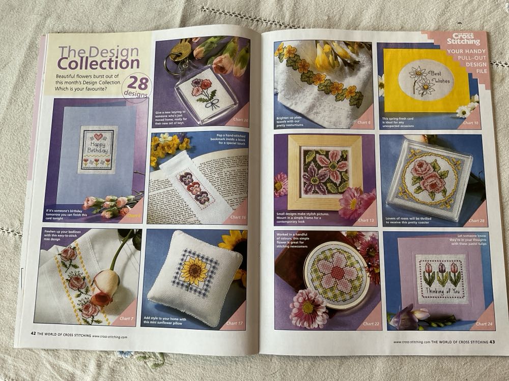 World Of Cross Stitching  (February) magazine collectible [Barcode 9771460197012] - Main Image 3