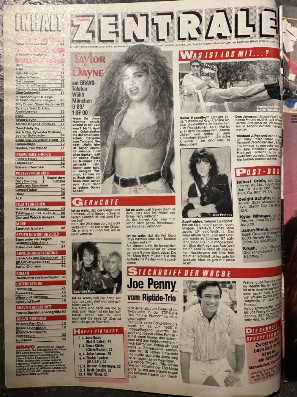 Bravo  (April) magazine collectible - Main Image 2