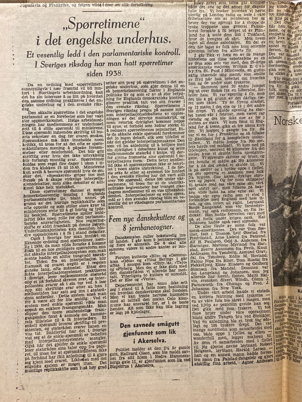 Aftenposten (H)  (June) magazine collectible - Main Image 3